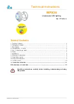 ccei BRIO WPX30 Technical Instructions preview