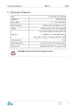 Preview for 2 page of ccei BRIO WPX30 Technical Instructions