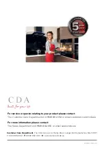 Preview for 24 page of CDA EXA60 Installation, Use And Maintenance Manual