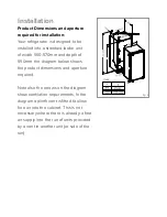 Preview for 12 page of CDA FW552 Manual For Installation, Use And Maintenance