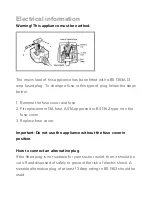 Preview for 17 page of CDA FW552 Manual For Installation, Use And Maintenance