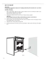 Preview for 36 page of CDA RV 1061 Manual For Installation, Use And Maintenance