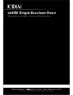 CDA sk450 Manual For Installation, Use And Maintenance preview