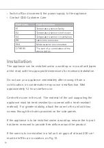 Preview for 26 page of CDA SK651 Installation, Use And Maintenance Manual