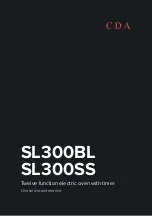 CDA SL300BL Use And Maintenance preview