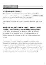 Preview for 3 page of CDA VW152 Installation, Use And Maintenance Instruction