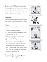 Preview for 23 page of CDA WC371 Installation, Use And Maintenance Manual