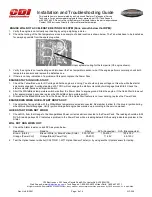 Preview for 4 page of CDI 113-4985 Installation And Troubleshooting Manual