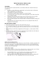 CDN TM22 Operation Instructions preview