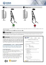 Preview for 2 page of CDVI ERONE TTHS2641E1 Manual