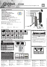 CDVI V3E36R Quick Start Manual preview