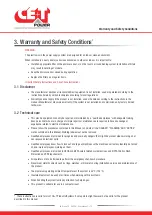 Preview for 8 page of CE+T Power BRAVO 10 - 48/120 User Manual