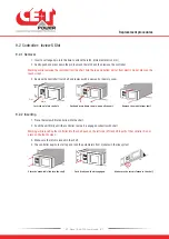 Preview for 31 page of CE+T Power Bravo 10 - 48/230 User Manual