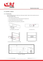 Preview for 32 page of CE+T Power Bravo 10 - 48/230 User Manual