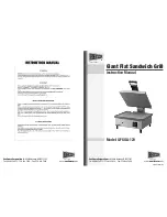 Preview for 1 page of Cecilware GFSGA-120 Instruction Manual