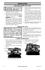 Preview for 10 page of Cedar Ridge CRHEAV18RP Manual