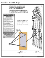 Preview for 128 page of Cedar Summit WESTON LODGE DELUXE - F25529 Installation And Operating Instructions Manual