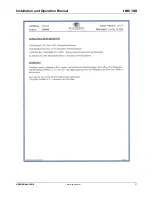 Preview for 37 page of Cedes IMS 100 Installation And Operation Manual