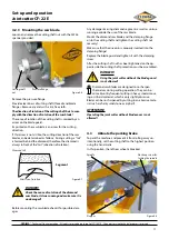 Preview for 17 page of Cedima CF 22 E Safety, Operating And Maintenance Instructions