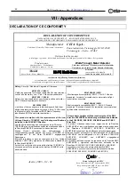 Preview for 42 page of Ceia HI-PE multi-zone Series Installation, Use And Maintenance Manual