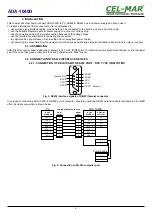 Preview for 6 page of CEL-MAR ADA-1040D User Manual