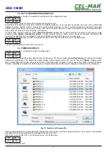 Preview for 11 page of CEL-MAR ADA-1040D User Manual
