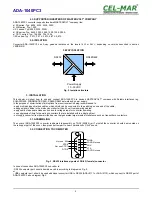 Preview for 5 page of CEL-MAR ADA-1040PC3 User Manual