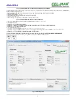 Preview for 9 page of CEL-MAR ADA-4010A User Manual