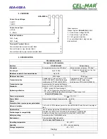 Preview for 13 page of CEL-MAR ADA-4020A User Manual