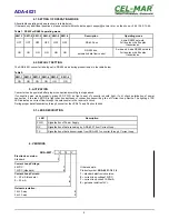 Preview for 9 page of CEL-MAR ADA-4021 User Manual