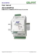 CEL-MAR ADA-4040PC6 User Manual preview