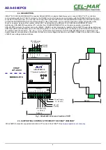 Preview for 4 page of CEL-MAR ADA-4040PC8 User Manual