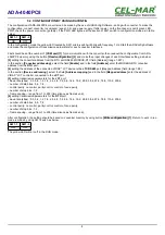 Preview for 8 page of CEL-MAR ADA-4040PC8 User Manual