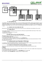 Preview for 7 page of CEL-MAR ADA-I91402 User Manual