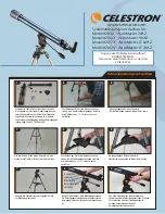 Preview for 5 page of Celestron AstroMaster LT 60AZ Quick Setup Manual