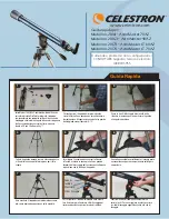 Preview for 9 page of Celestron AstroMaster LT 60AZ Quick Setup Manual