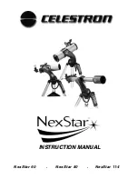 Celestron NexStar 114 Instruction Manual preview