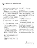 Preview for 2 page of Celestron NexStar+ User Manual