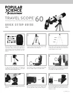 Preview for 2 page of Celestron POPULAR SCIENCE TRAVEL SCOPE 60 Quick Setup Manual