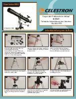 Preview for 5 page of Celestron POWERSEEKER 80 EQ Quick Setup Manual