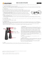 Preview for 4 page of Celestron Skymaster Series User Manual