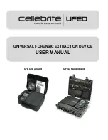 Cellebrite UNIVERSAL FORENSIC EXTRACTION DEVICE Ruggedized User Manual preview