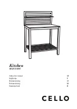 Cello Kitchen 502311696 Instruction Manual preview