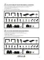 Preview for 3 page of Cello Salou Instruction Manual