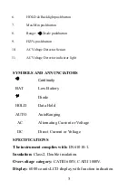 Preview for 5 page of CEM DT-932N Operating Instruction