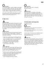 Preview for 17 page of CEMO Cematic 12/40 Operating Instructions Manual