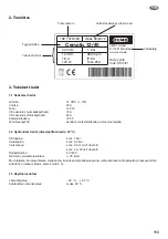 Preview for 113 page of CEMO Cematic 12/40 Operating Instructions Manual