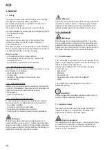 Preview for 12 page of CEMO CENTRI SP30 Operating Instructions Manual