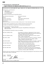 Preview for 42 page of CEMO CENTRI SP30 Operating Instructions Manual