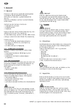 Preview for 60 page of CEMO CENTRI SP30 Operating Instructions Manual